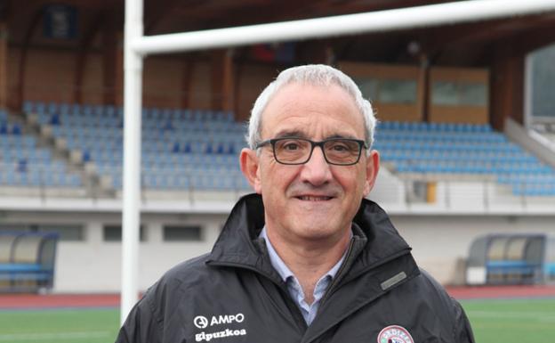 Iñaki Galparsoro (Presidente del Ampo Ordizia) «Con humildad y